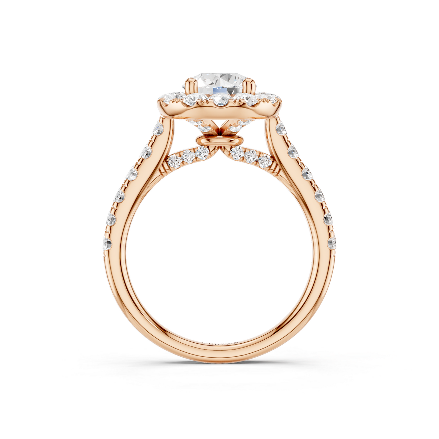 Signature Round Halo Ring