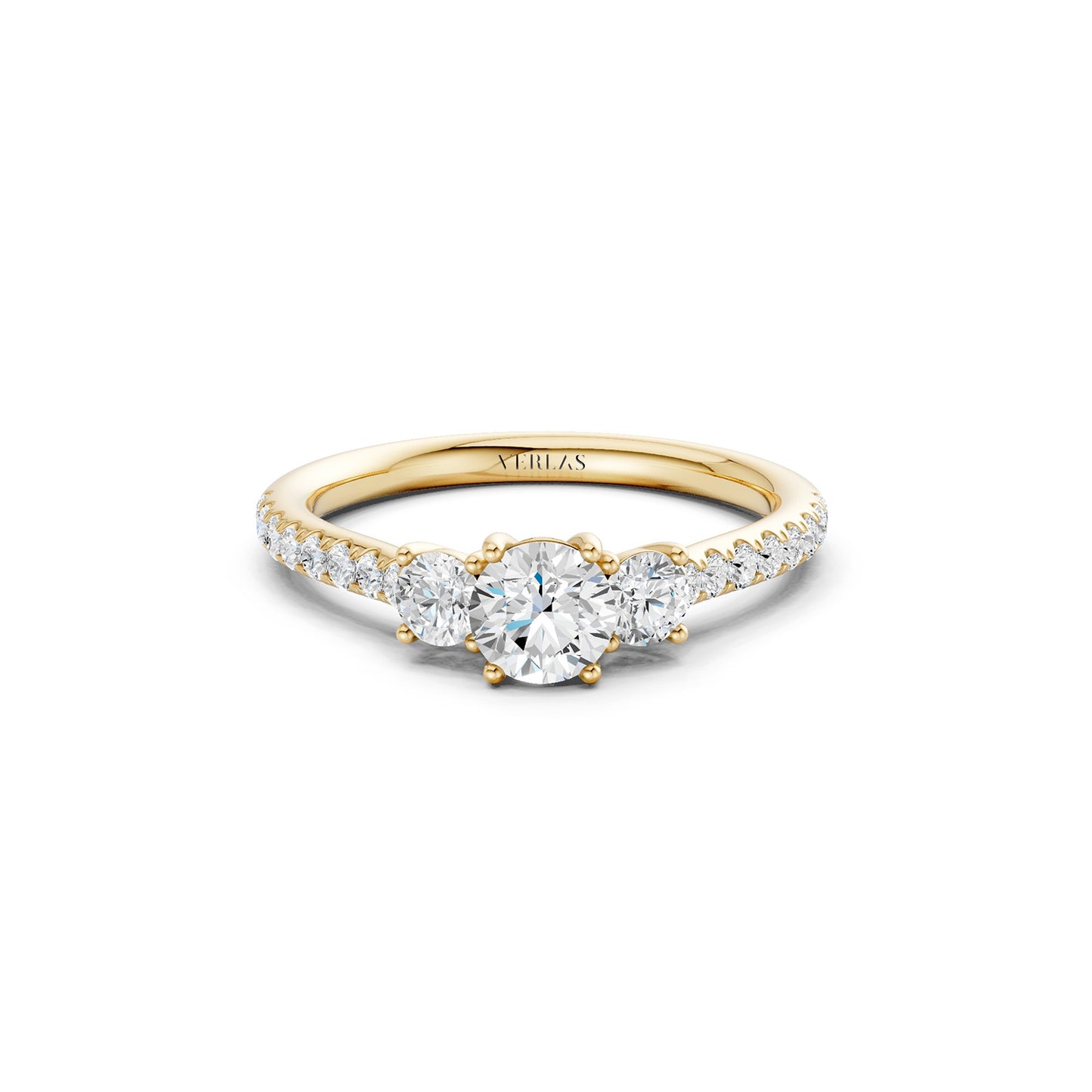 Embellished Round Vows