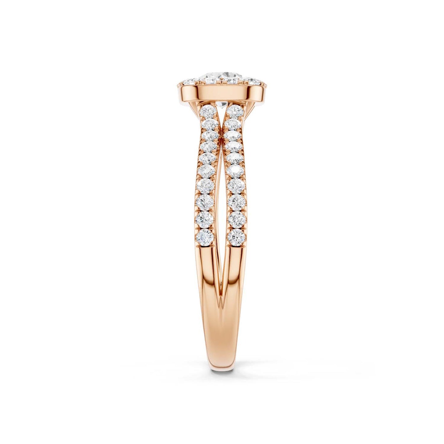 Unified Iconic Round-Princess Halo Ring