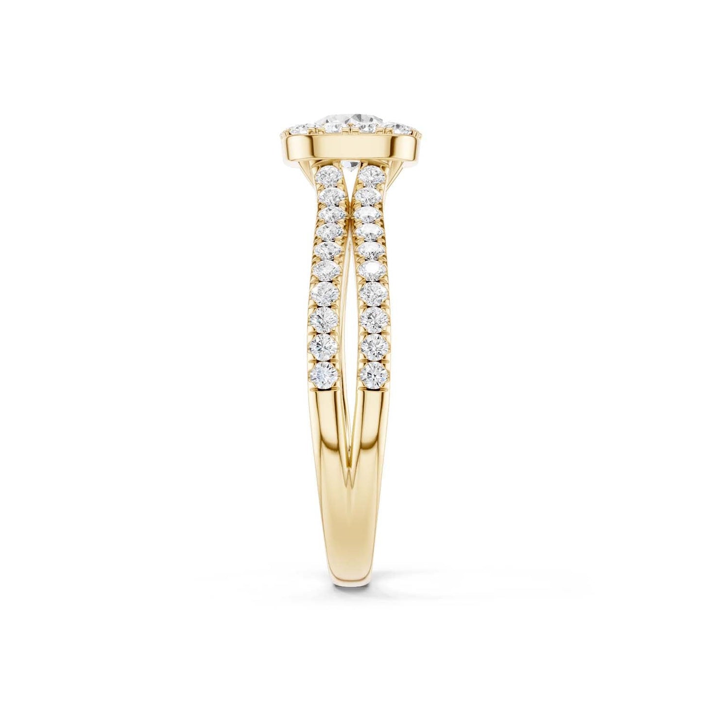 Unified Iconic Round-Princess Halo Ring