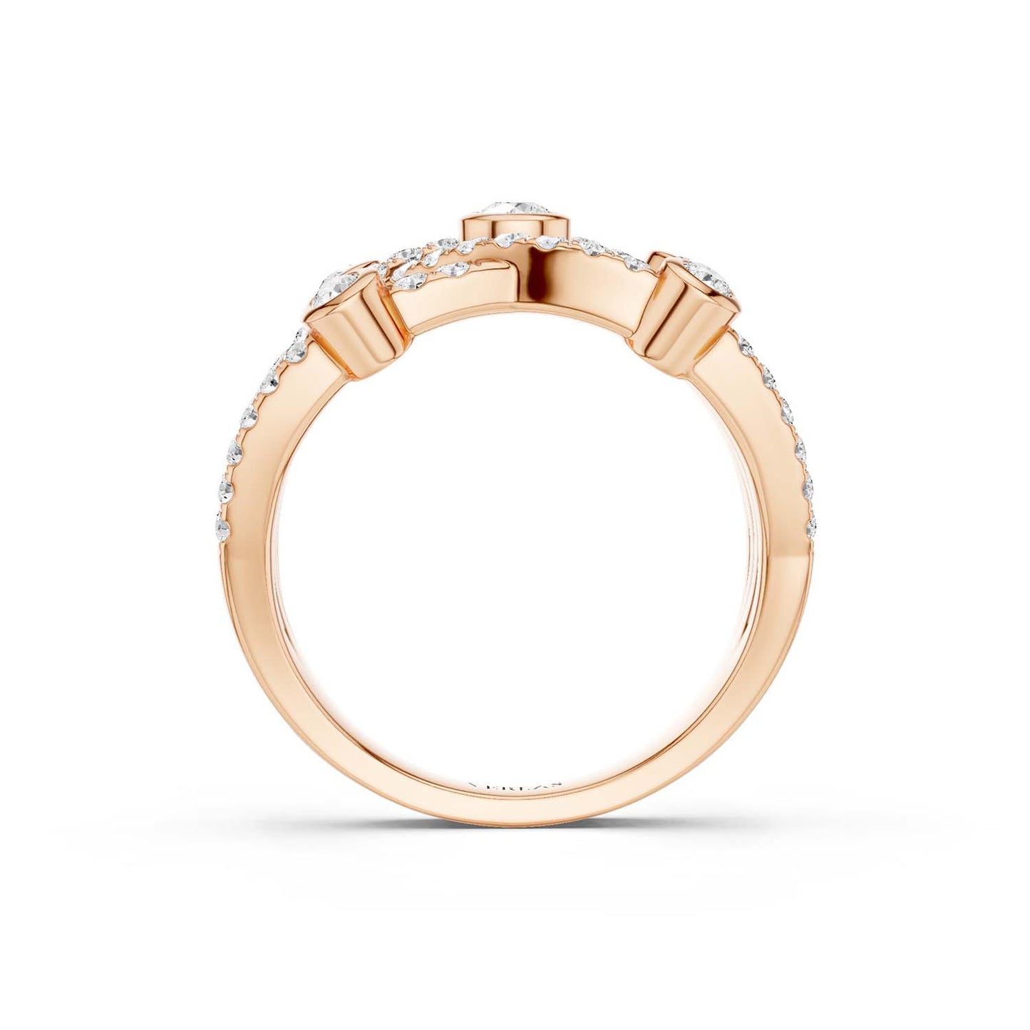 3 Cross-Tier Smitten Ring