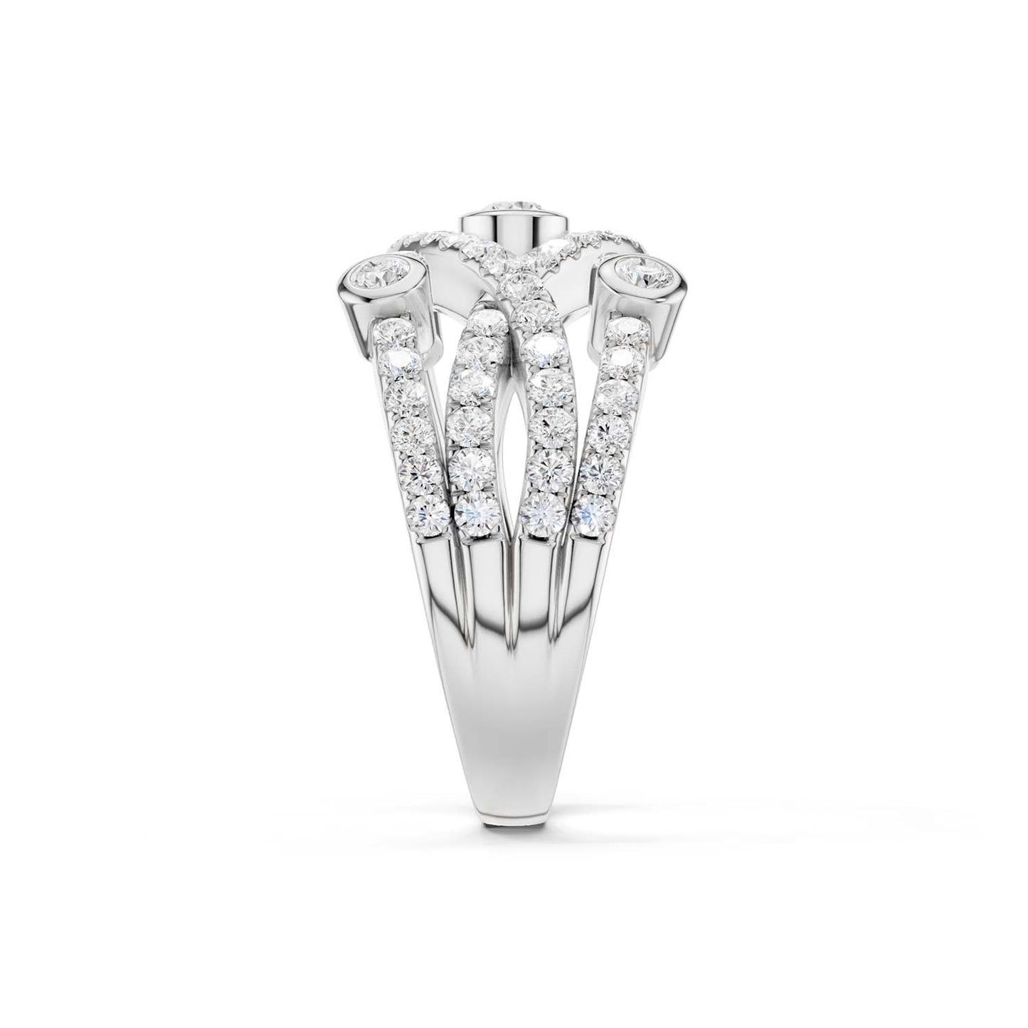 3 Cross-Tier Smitten Ring