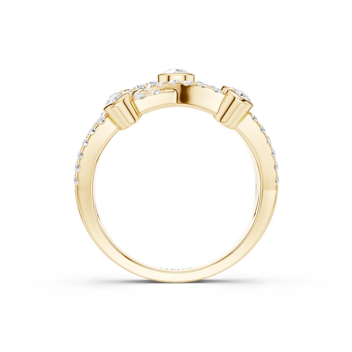 3 Cross-Tier Smitten Ring