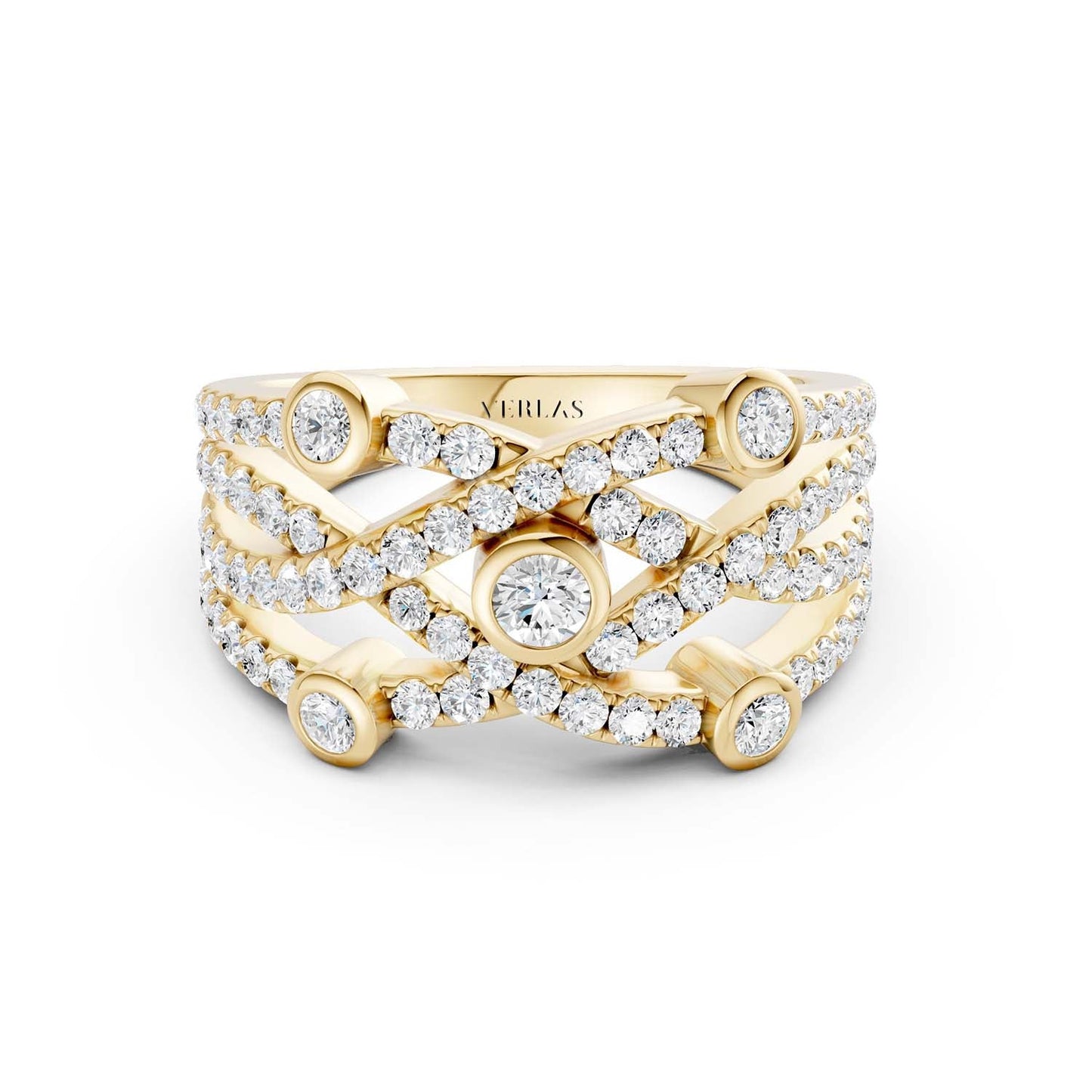 3 Cross-Tier Smitten Ring