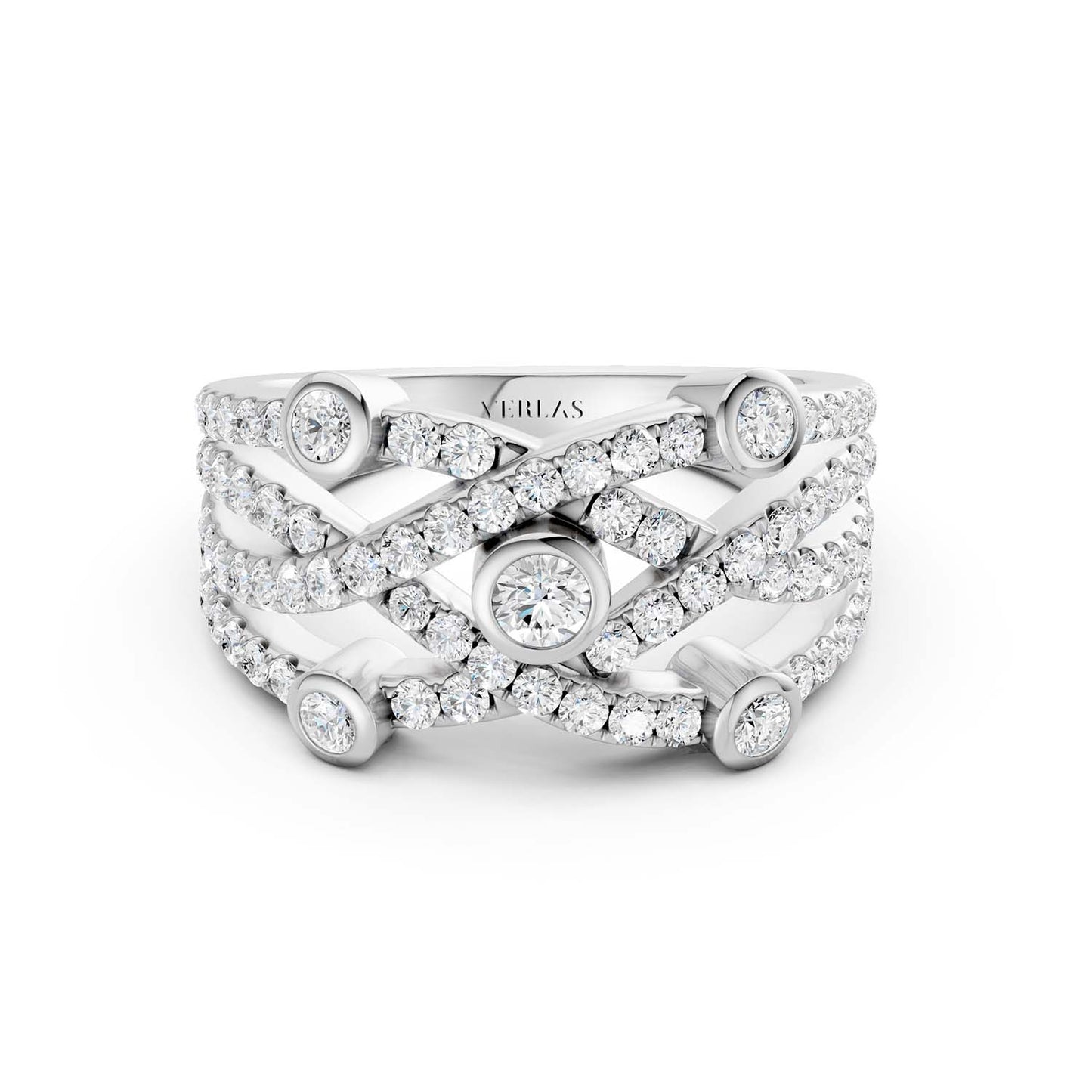 3 Cross-Tier Smitten Ring