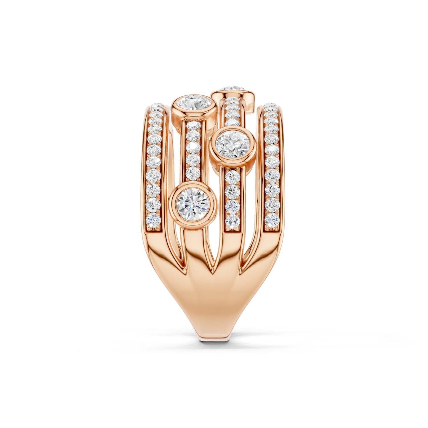 2x2 Tier Smitten Ring