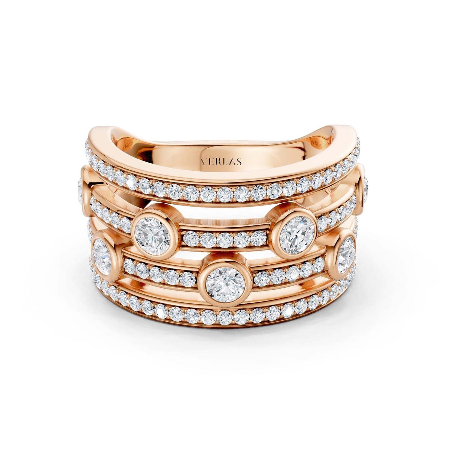 2x2 Tier Smitten Ring