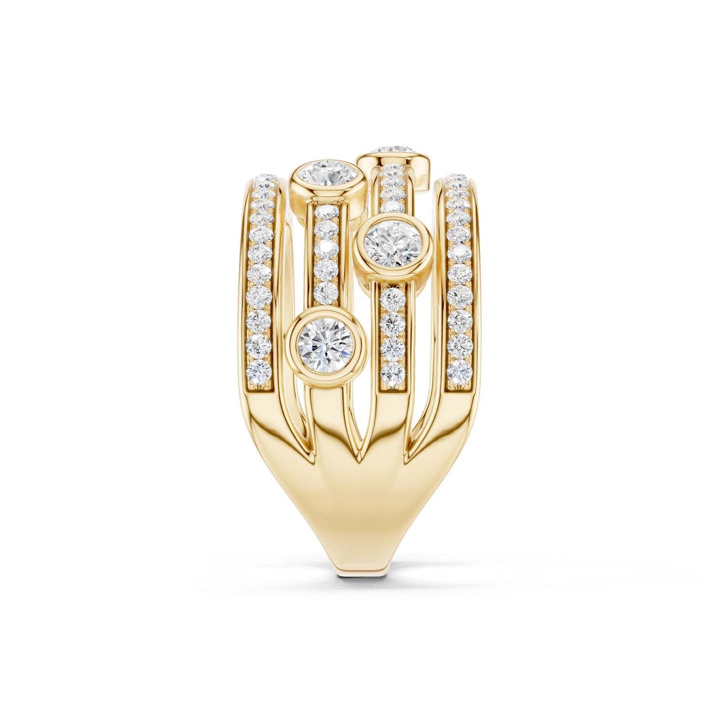 2x2 Tier Smitten Ring