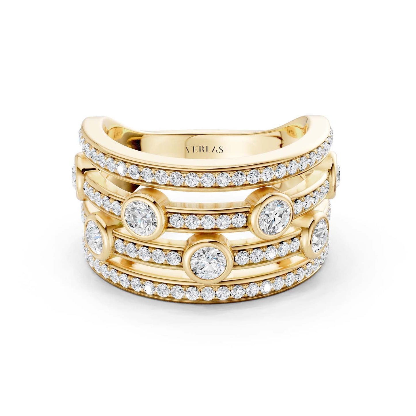 2x2 Tier Smitten Ring