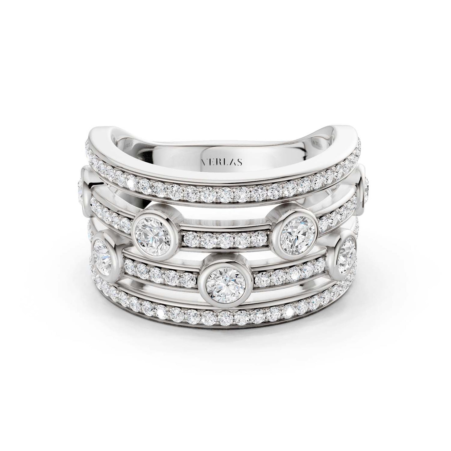 2x2 Tier Smitten Ring