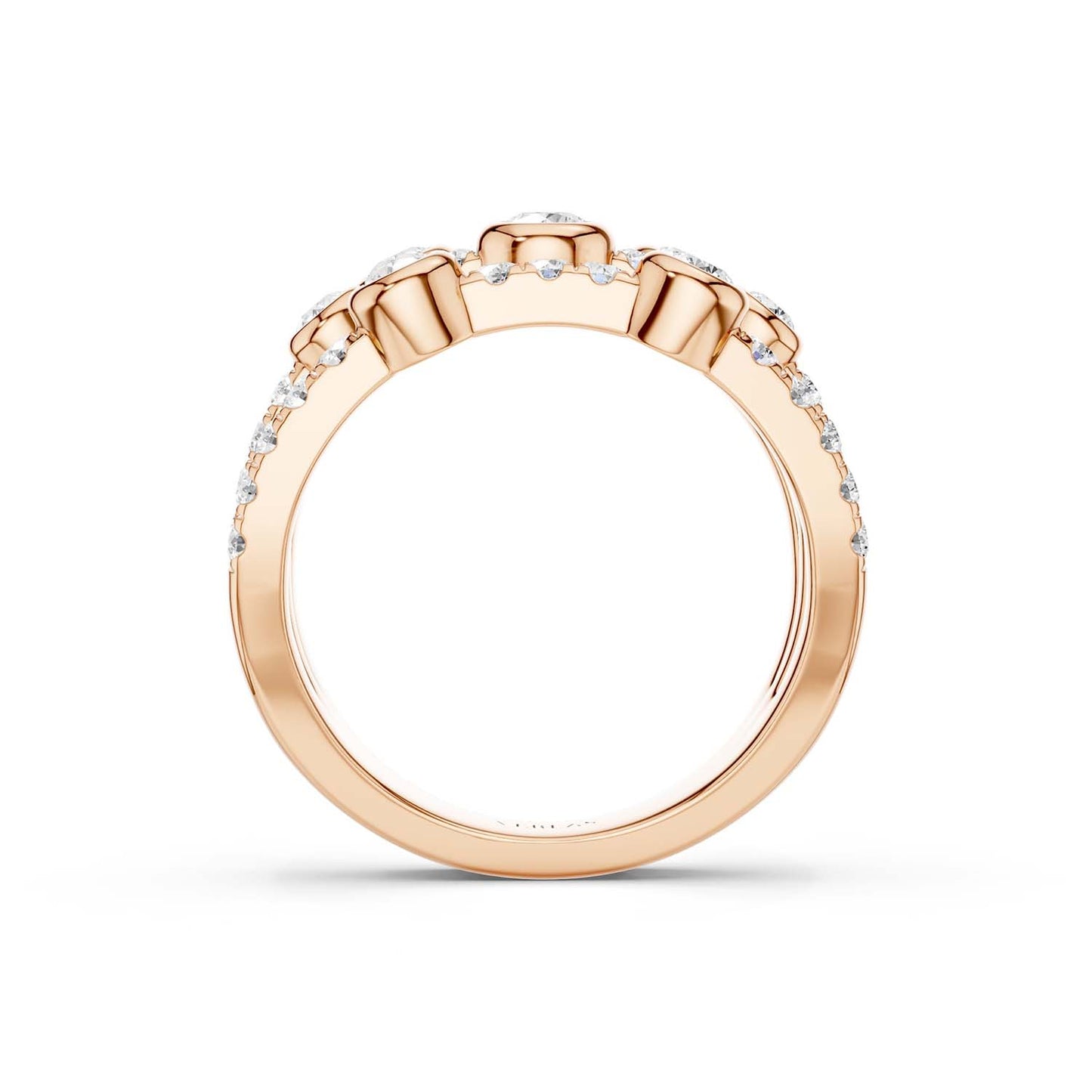 3-Tier Smitten Ring