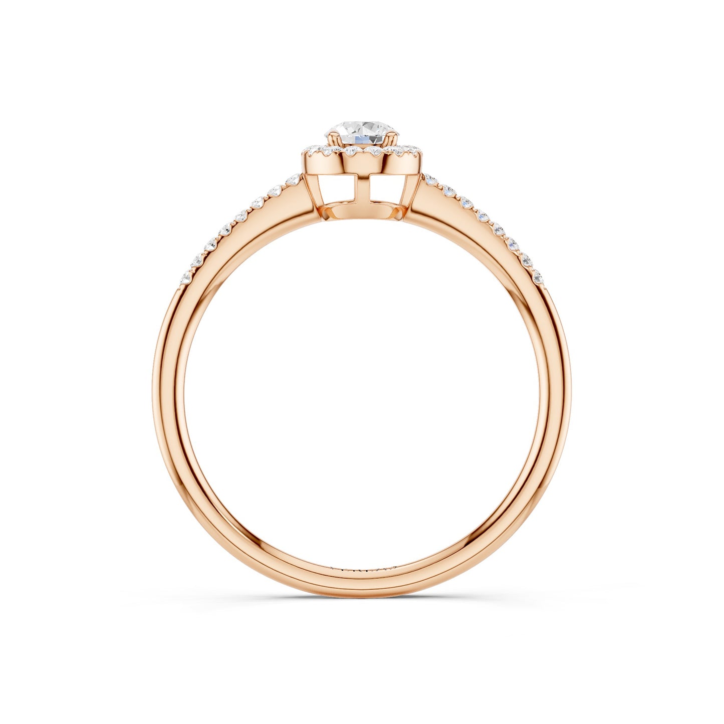 My Signature Round Halo Ring