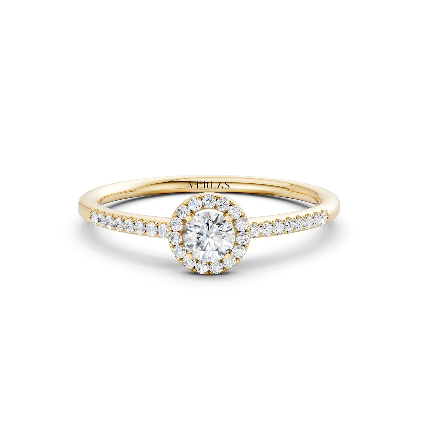 My Signature Round Halo Ring