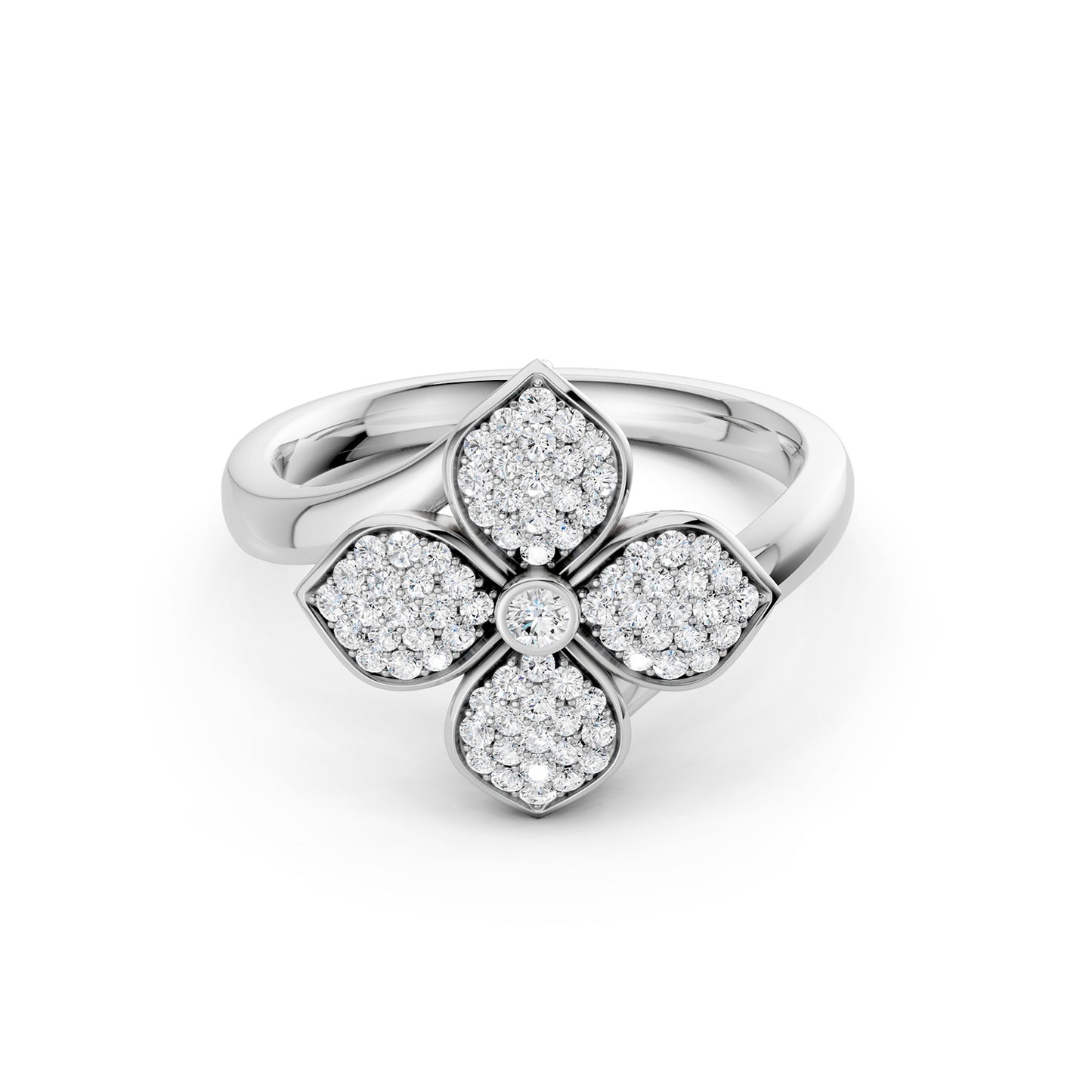 La Fleur Diamond Radiant Ring