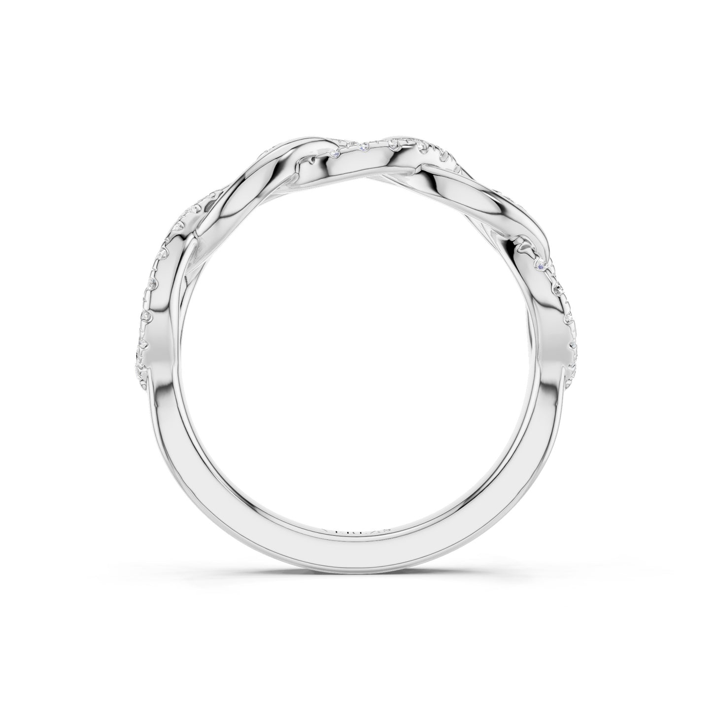Cascading Diamond Link Band