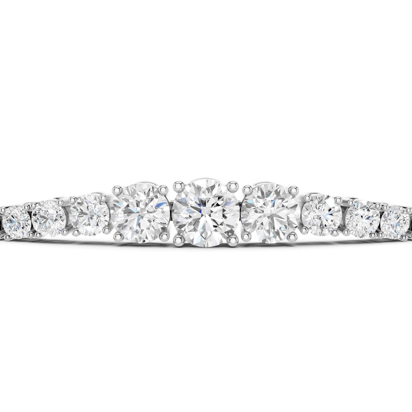 Graduated Round Bolo Bracelet
