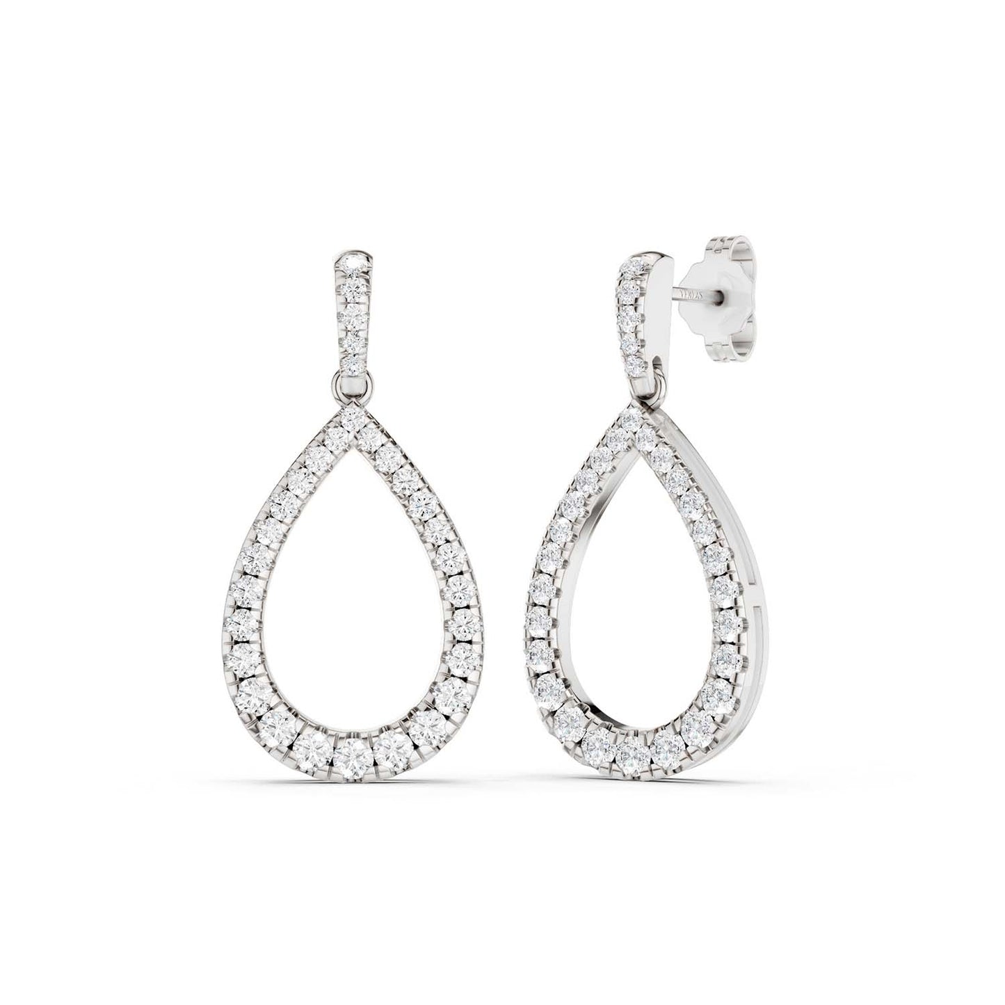 Silhouette Dewdrop Danglers