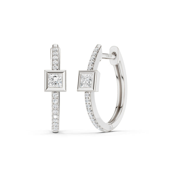 Embellished Princess Hoops