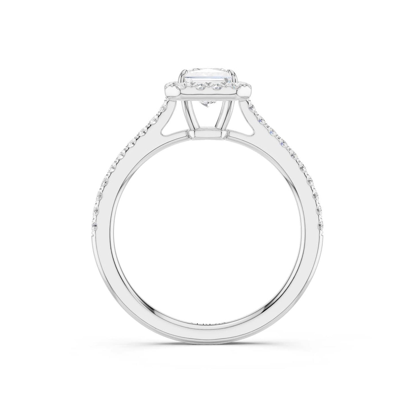 Princess Signature Halo Ring
