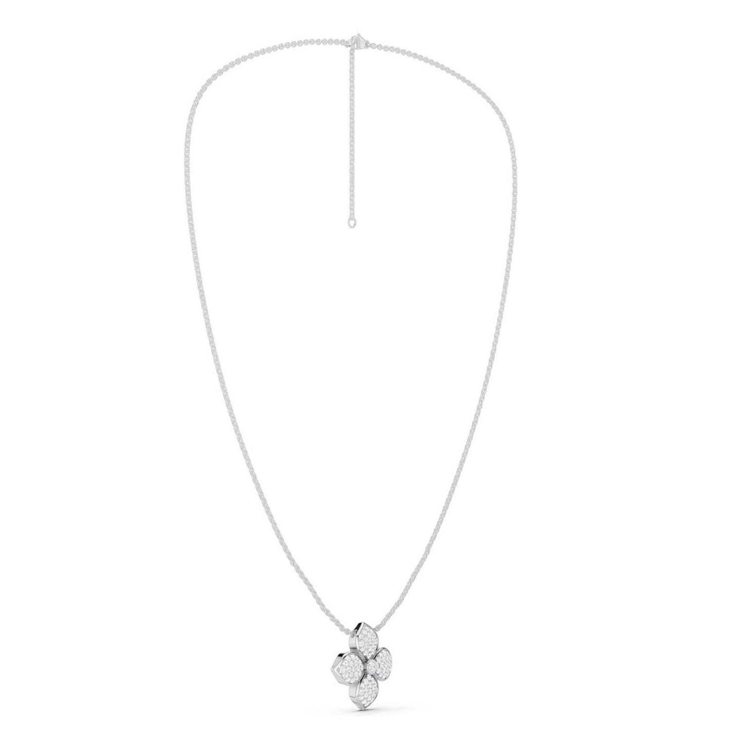 La Fleur Diamond Radiant Necklace