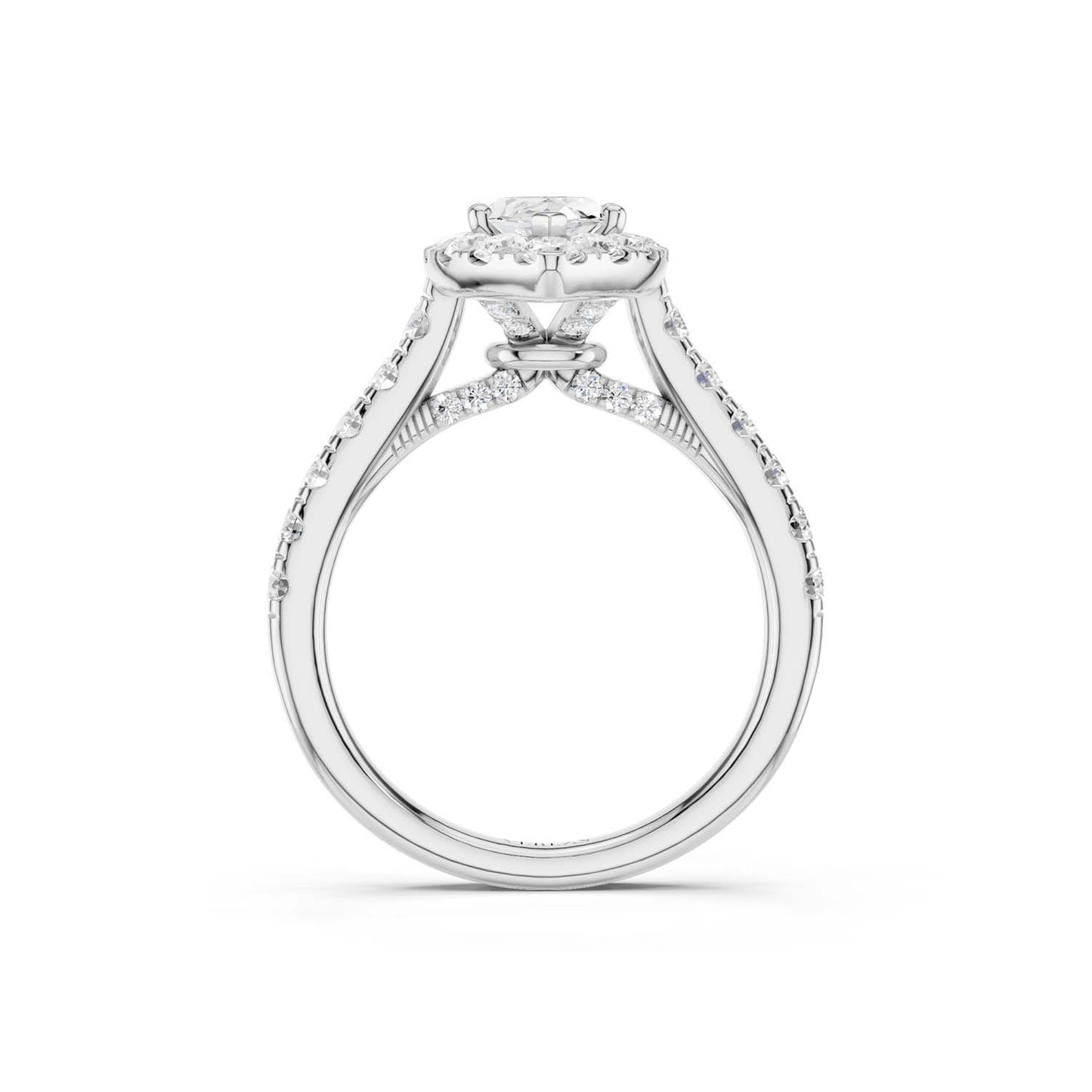 Signature Marquise Halo Ring