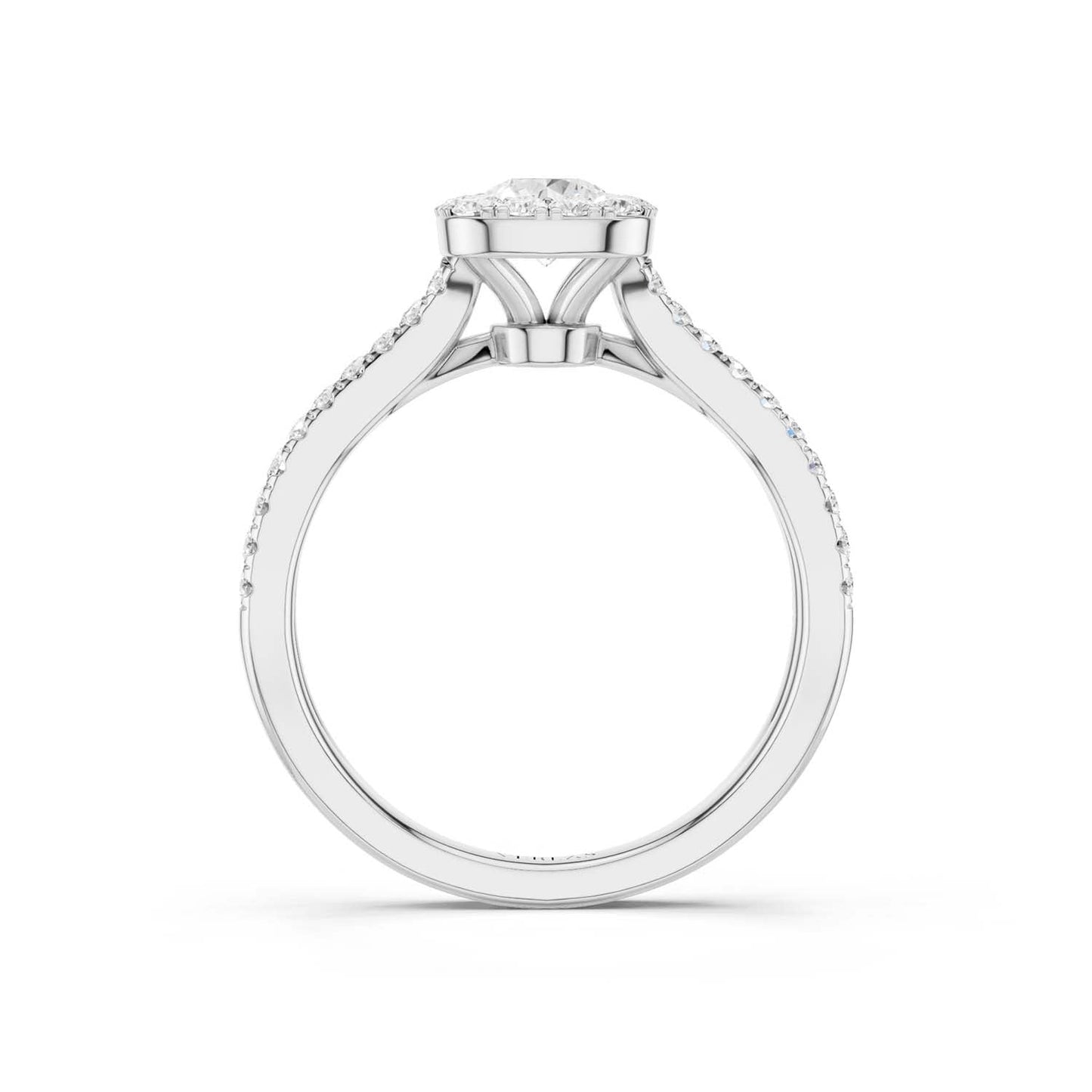 Unified Iconic Round-Princess Halo Ring