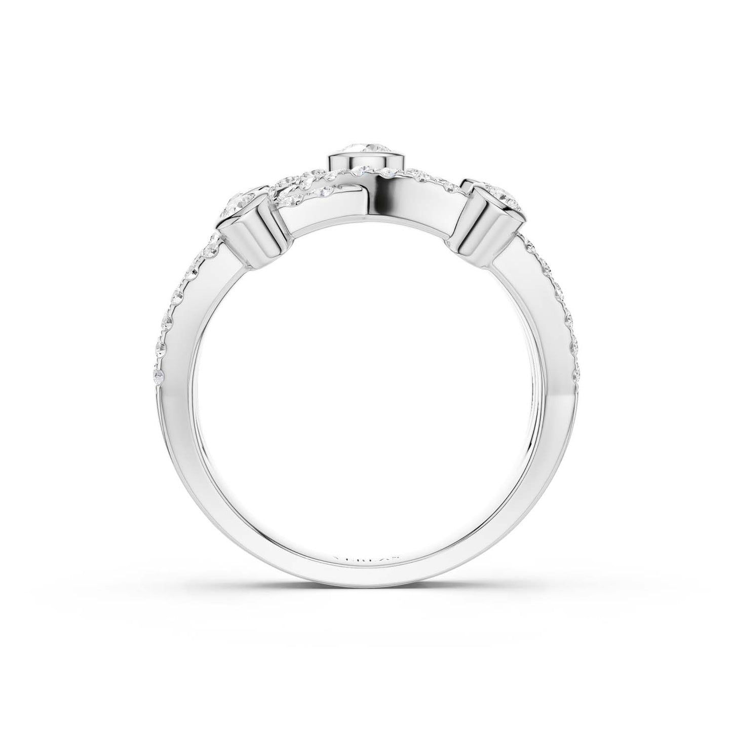 3 Cross-Tier Smitten Ring