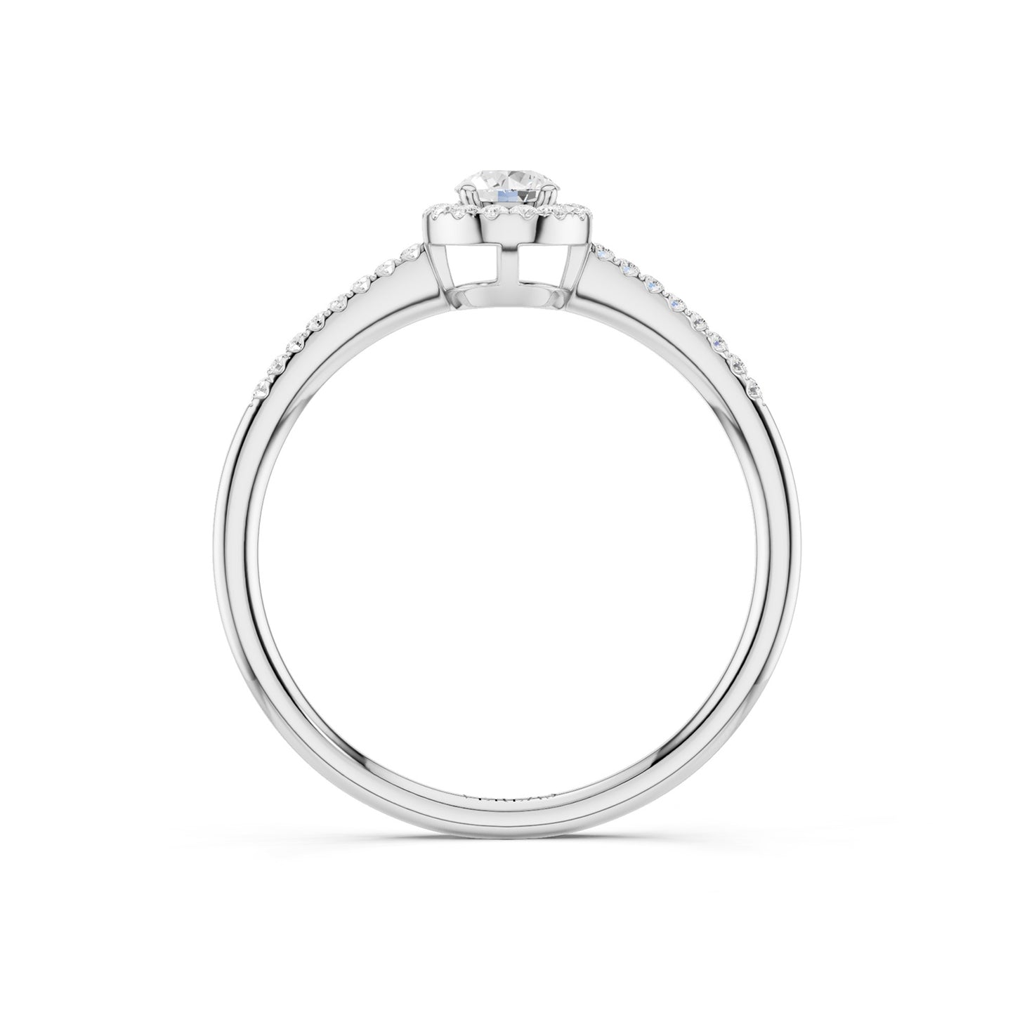 My Signature Round Halo Ring