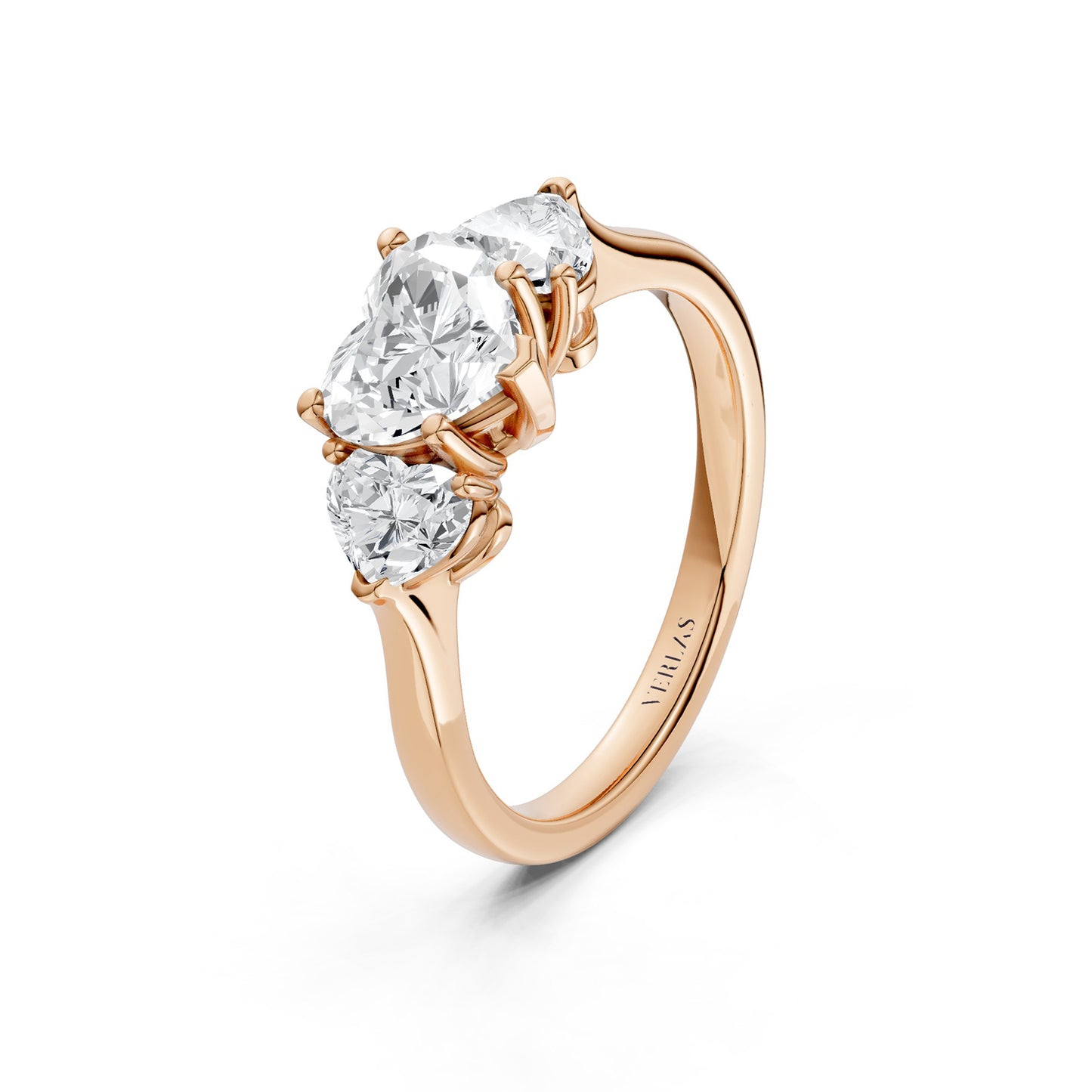 Trinity Heart Ring