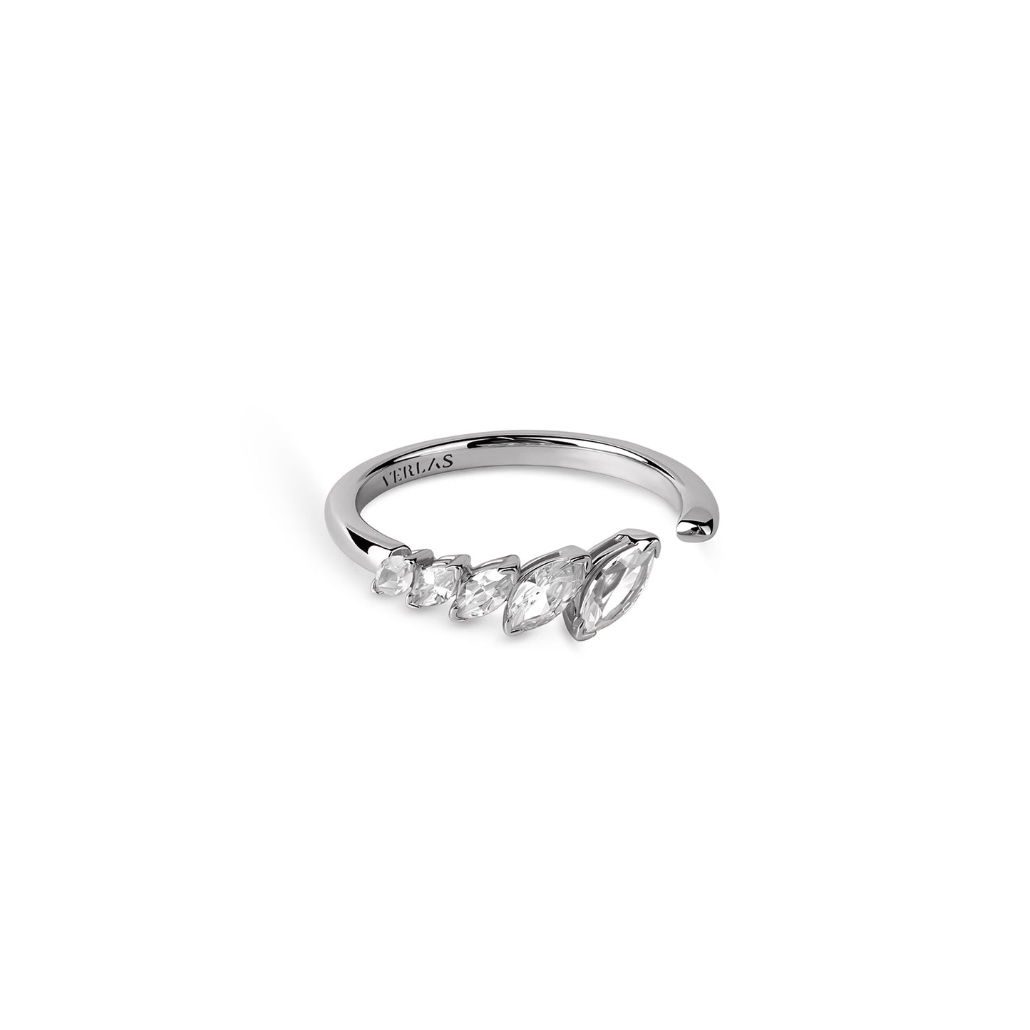 Marquise Crescendo Open Ring