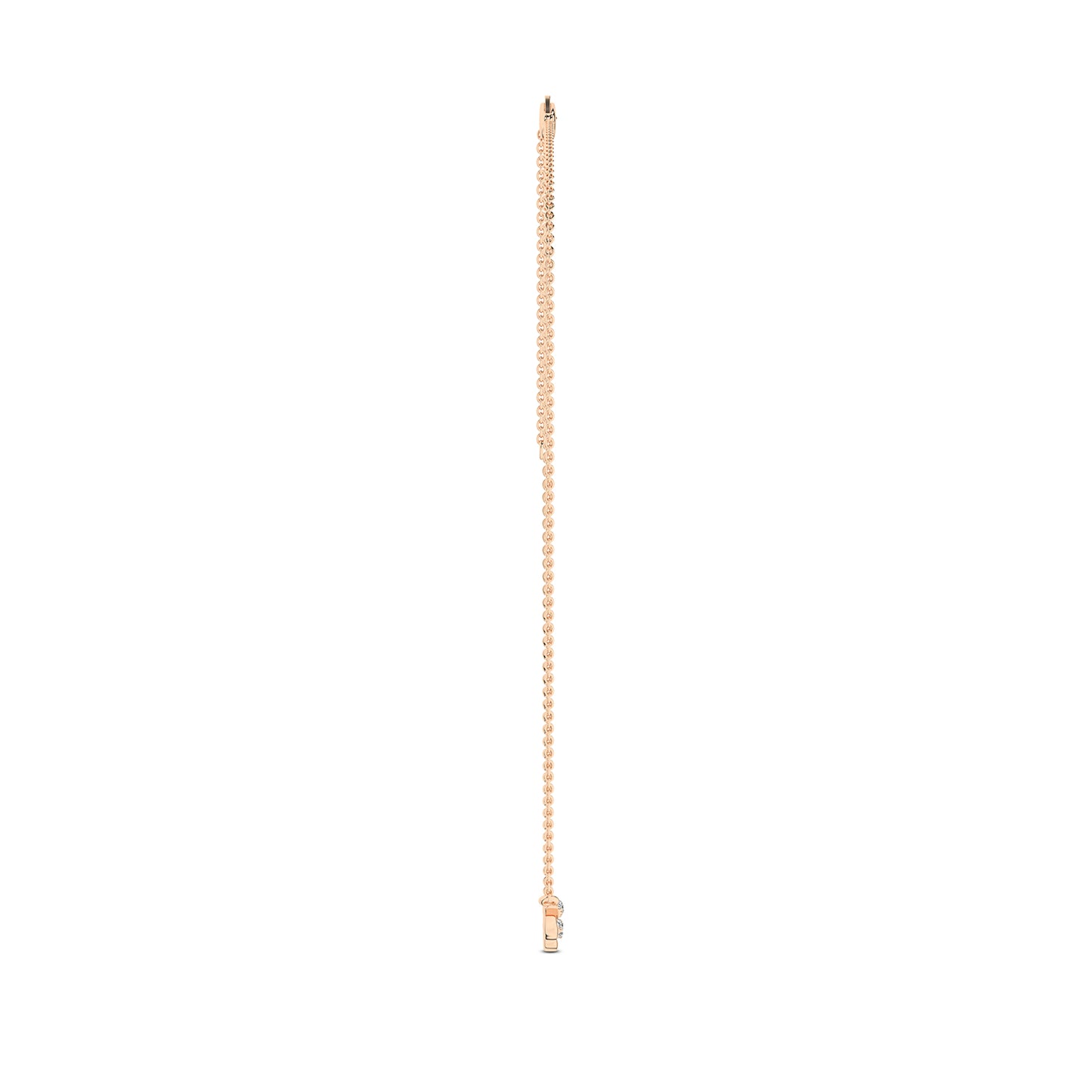 Together Forever 4-Gold Links Diamond Necklace