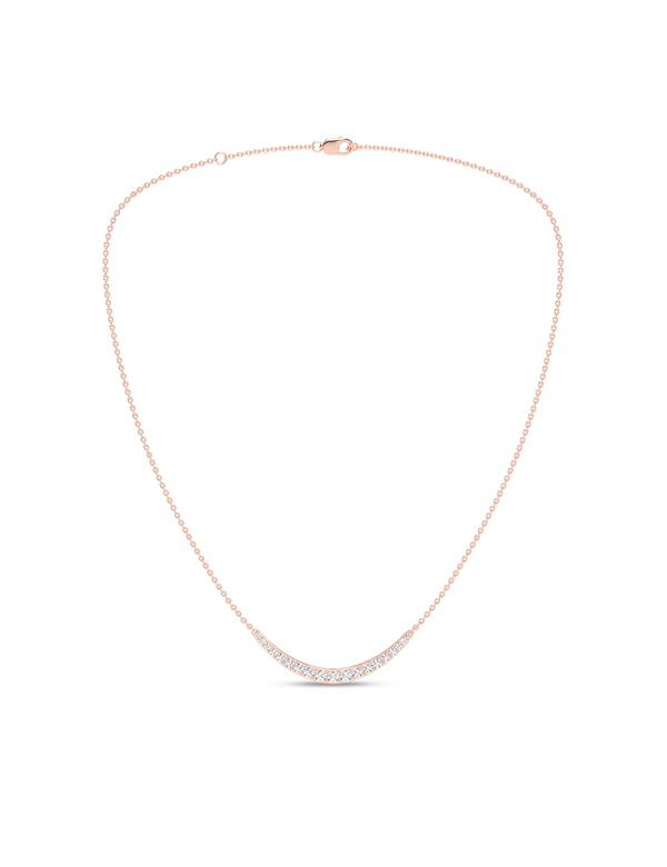 Graduated Atmos Diamond Pendant rose gold