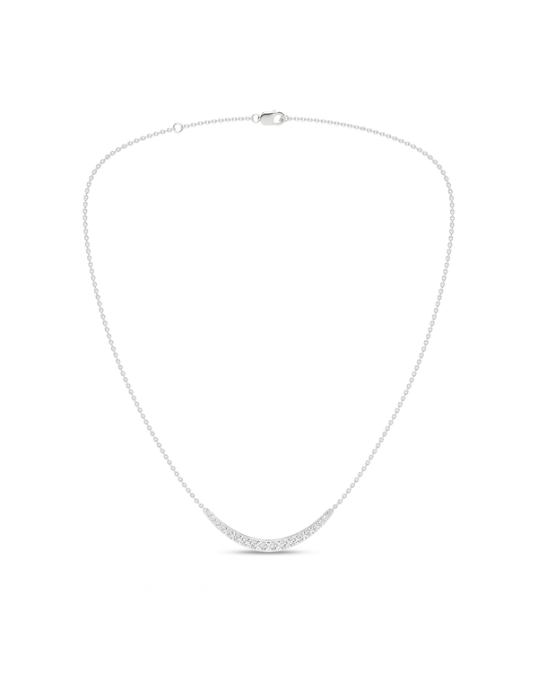 Graduated Atmos Diamond Pendant white gold