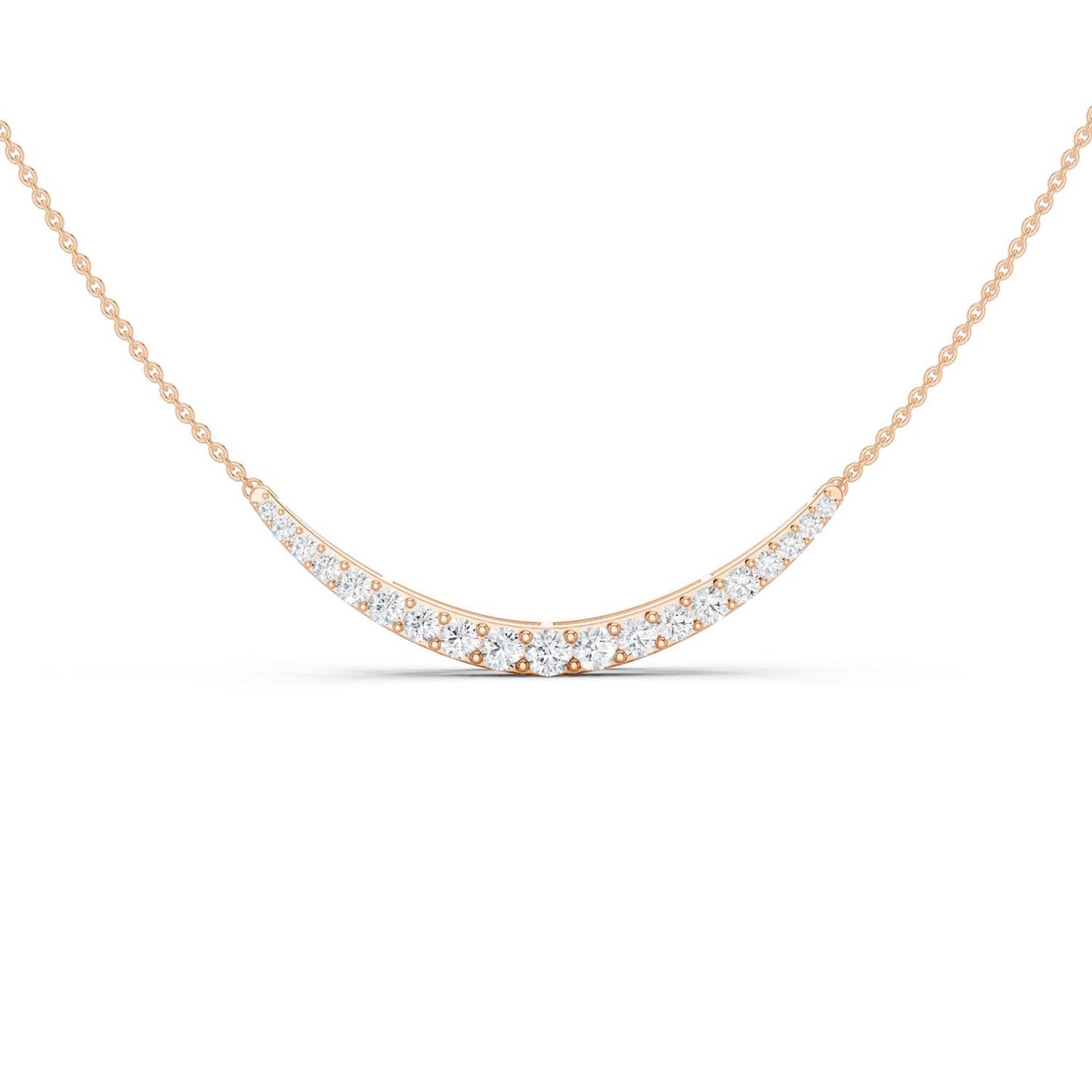 Graduated Diamond Pendant