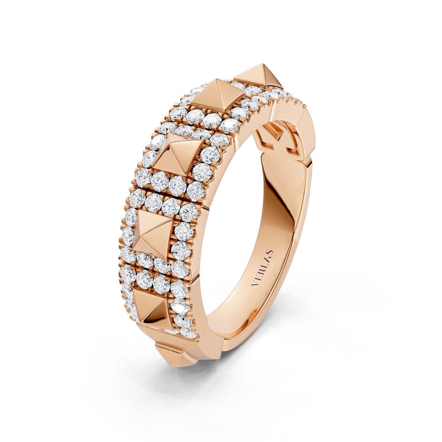 Pyramid Luxe Geometric Sleek Band