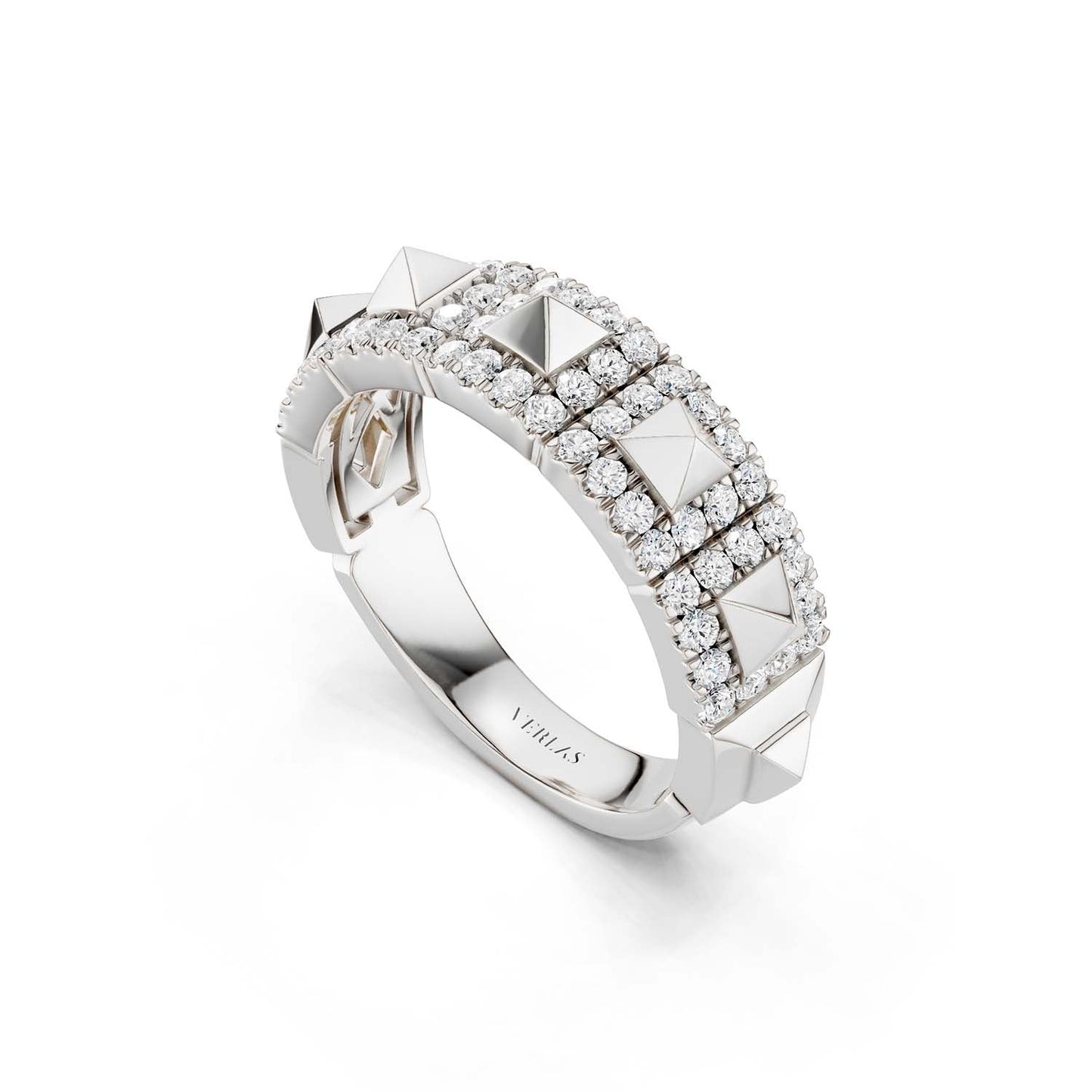 Pyramid Luxe Geometric Sleek Band