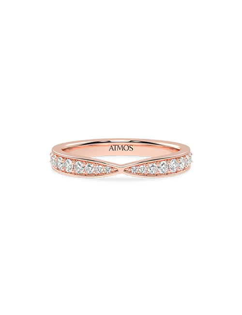 Atmos Harmony Diamond Band rose gold