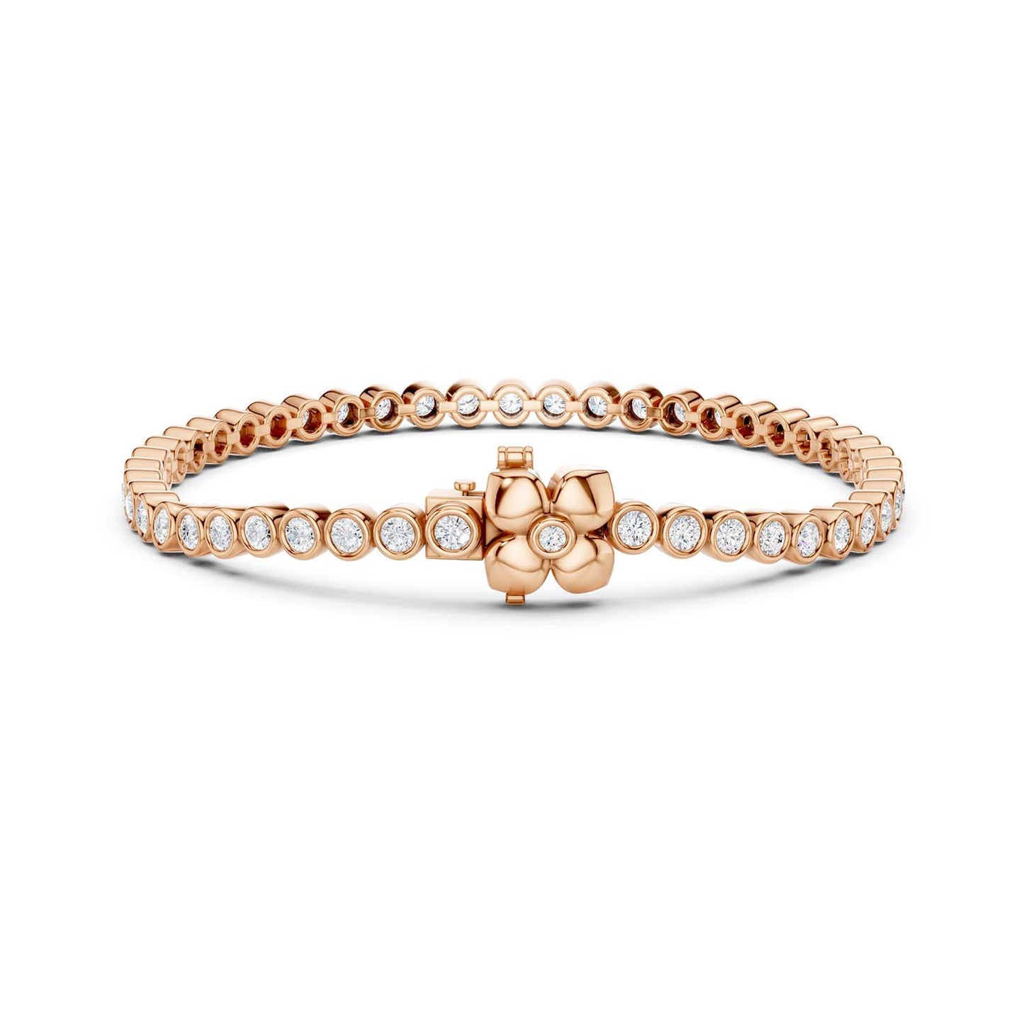 La Fleur Encompassing Round Tennis Bracelet