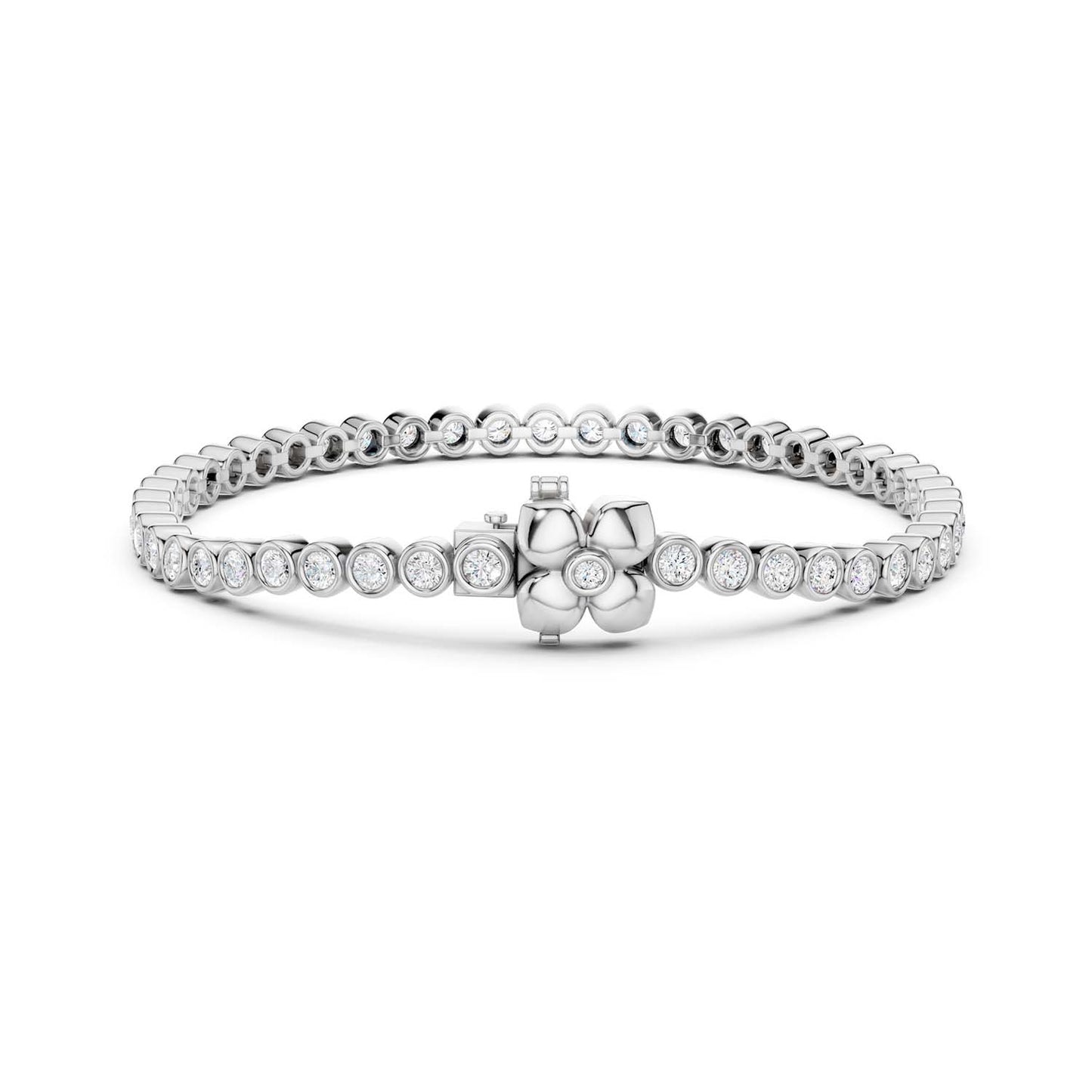 La Fleur Encompassing Round Tennis Bracelet