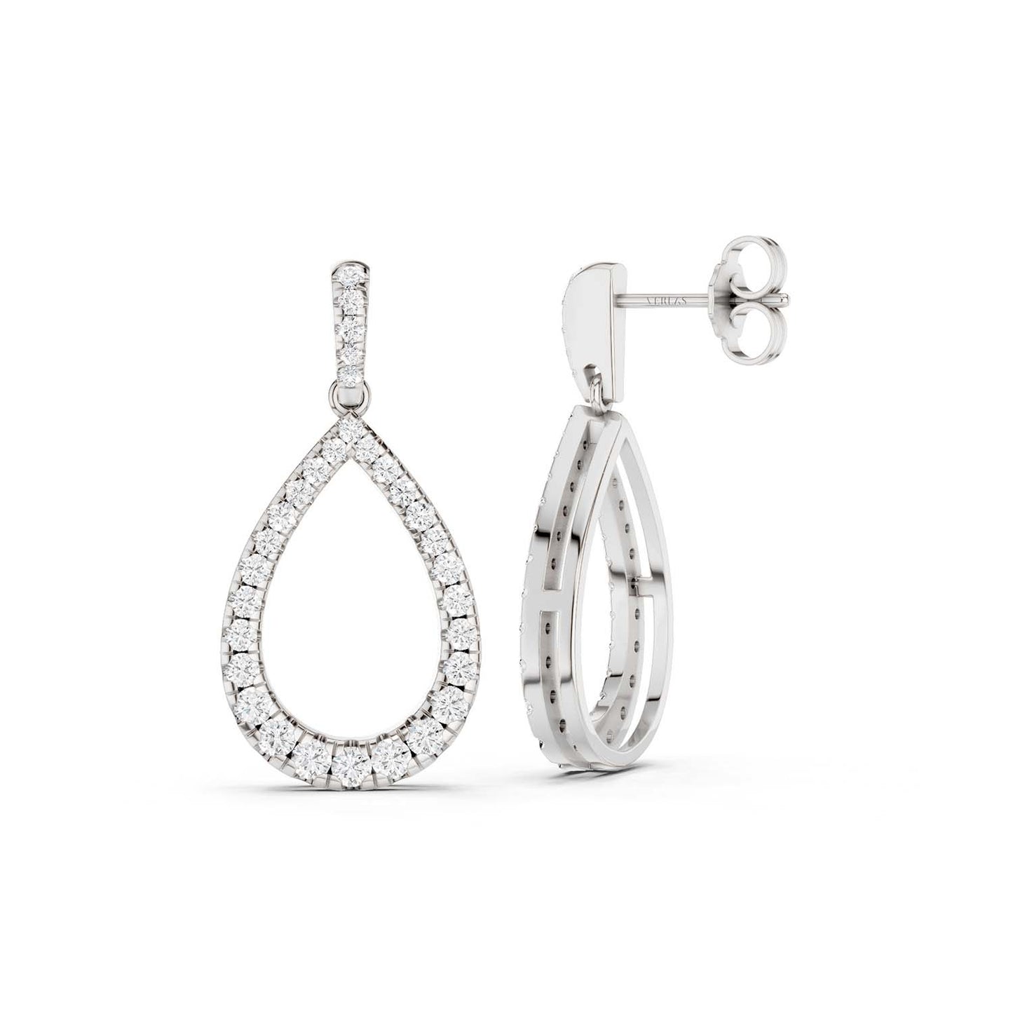 Silhouette Dewdrop Danglers