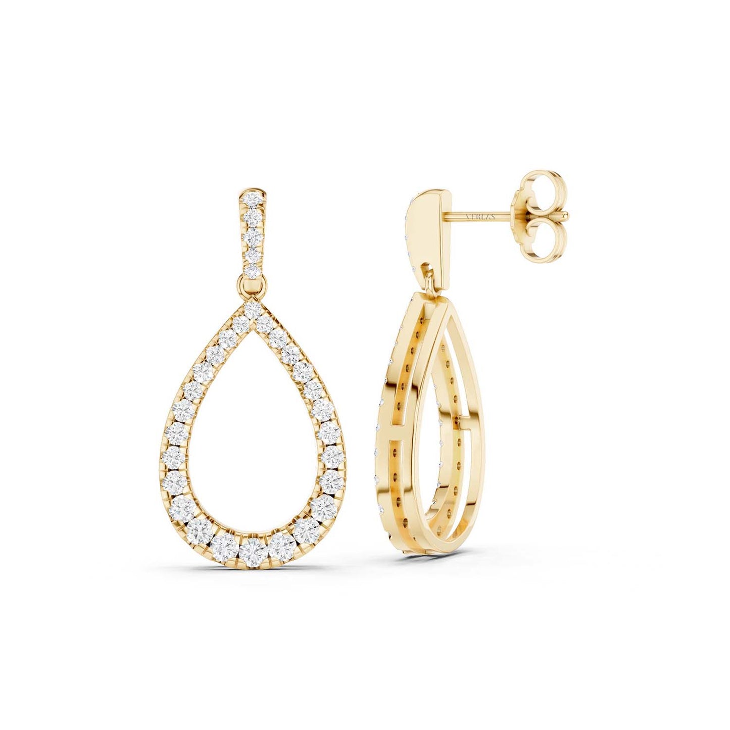 Silhouette Dewdrop Danglers