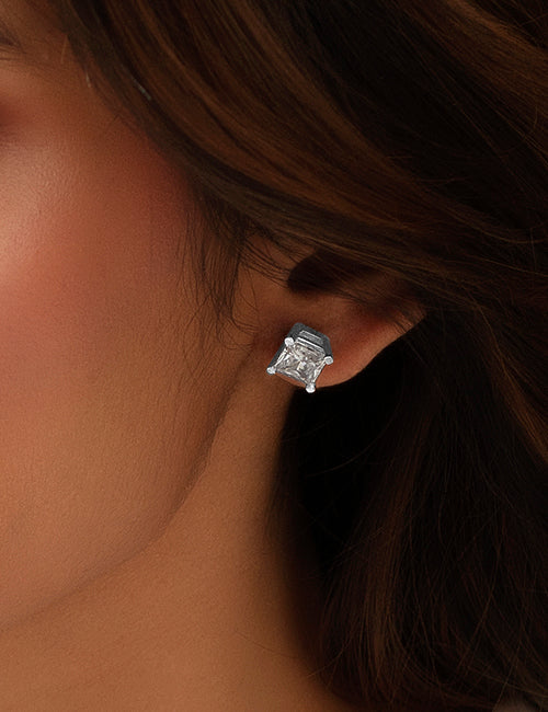 Atmos Princess Studs white gold hover