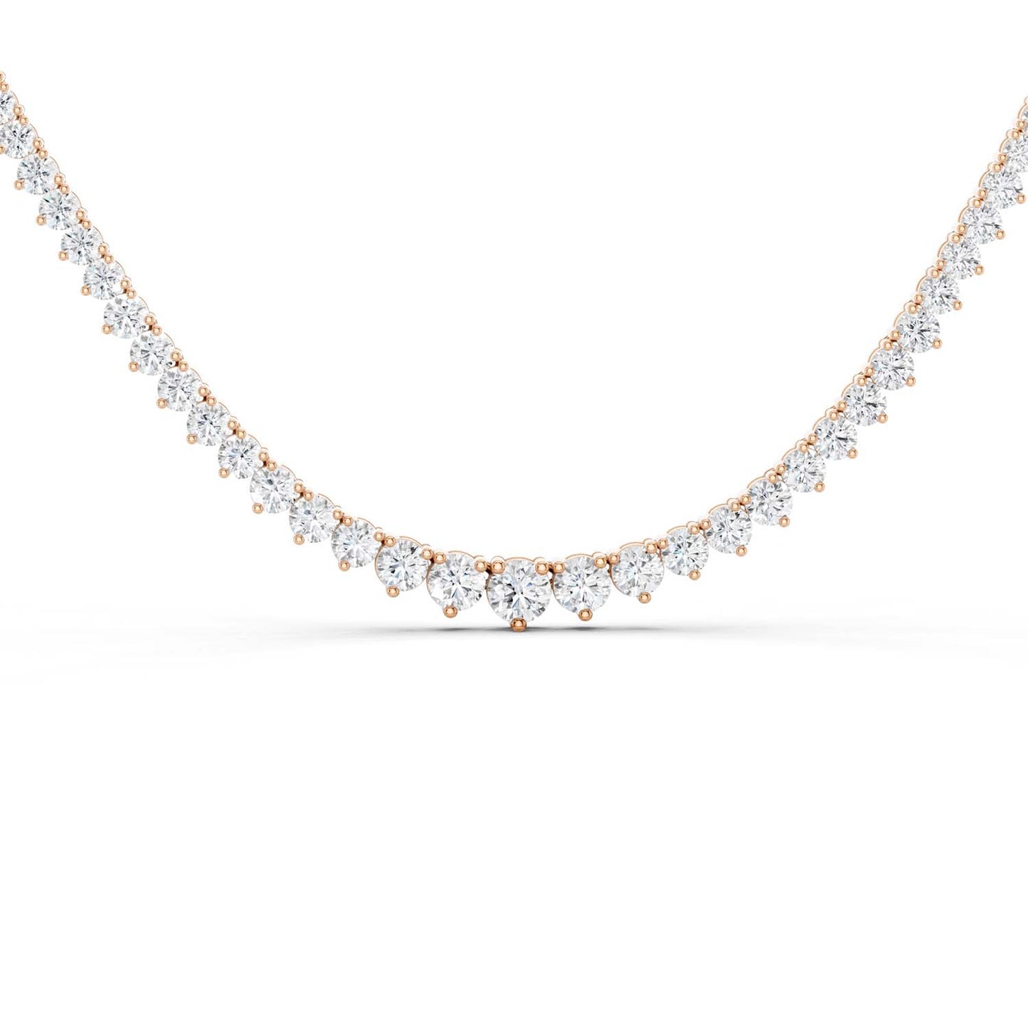 Graduated Tennis Necklace