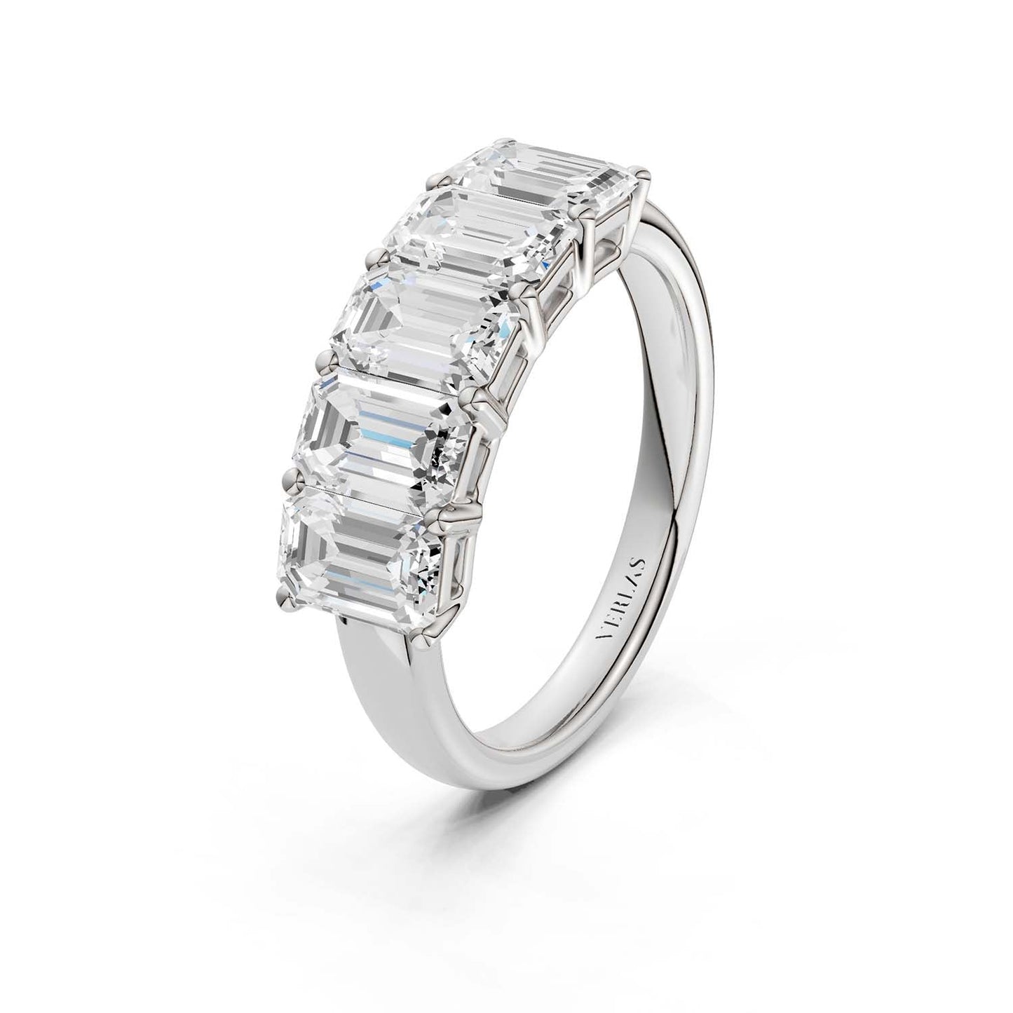 5-Stone Emerald Ring