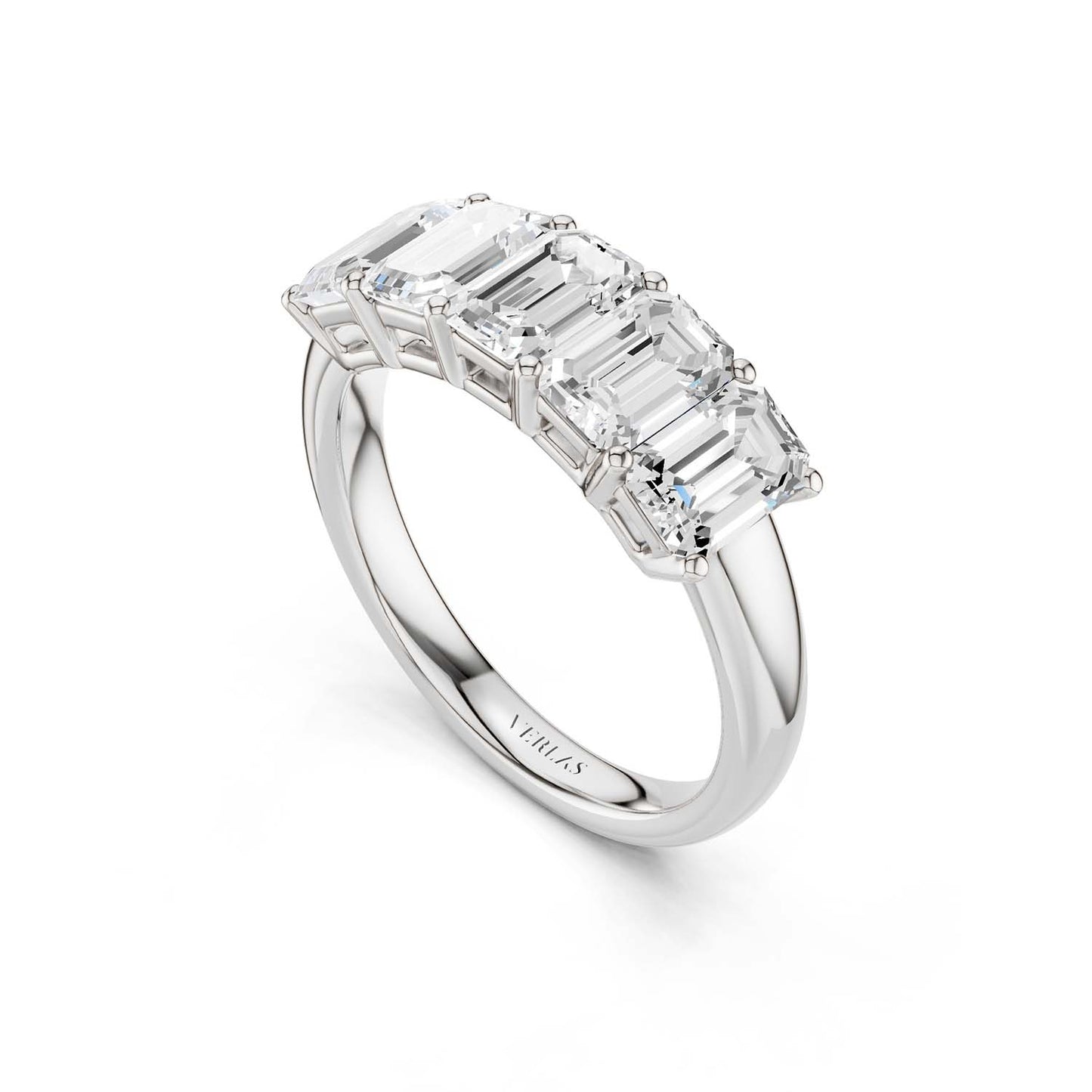 5-Stone Emerald Ring