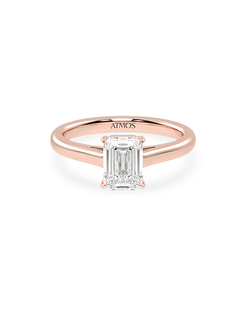 Atmos Iconic Radiant Ring rose gold