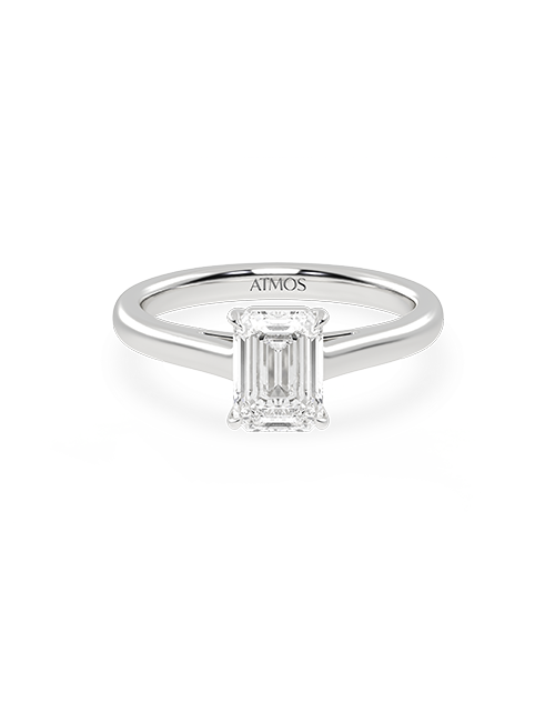 Atmos Iconic Radiant Ring white gold