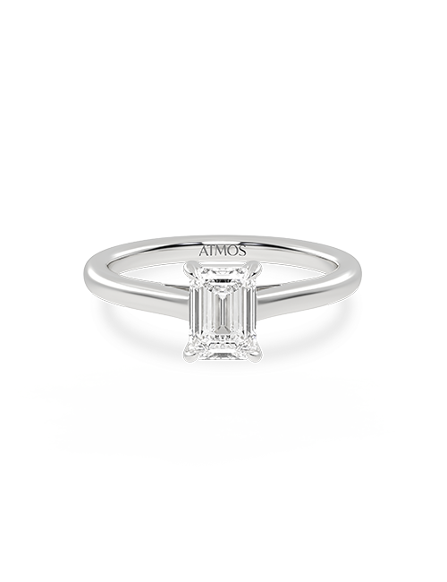 Atmos Iconic Emerald Ring white gold