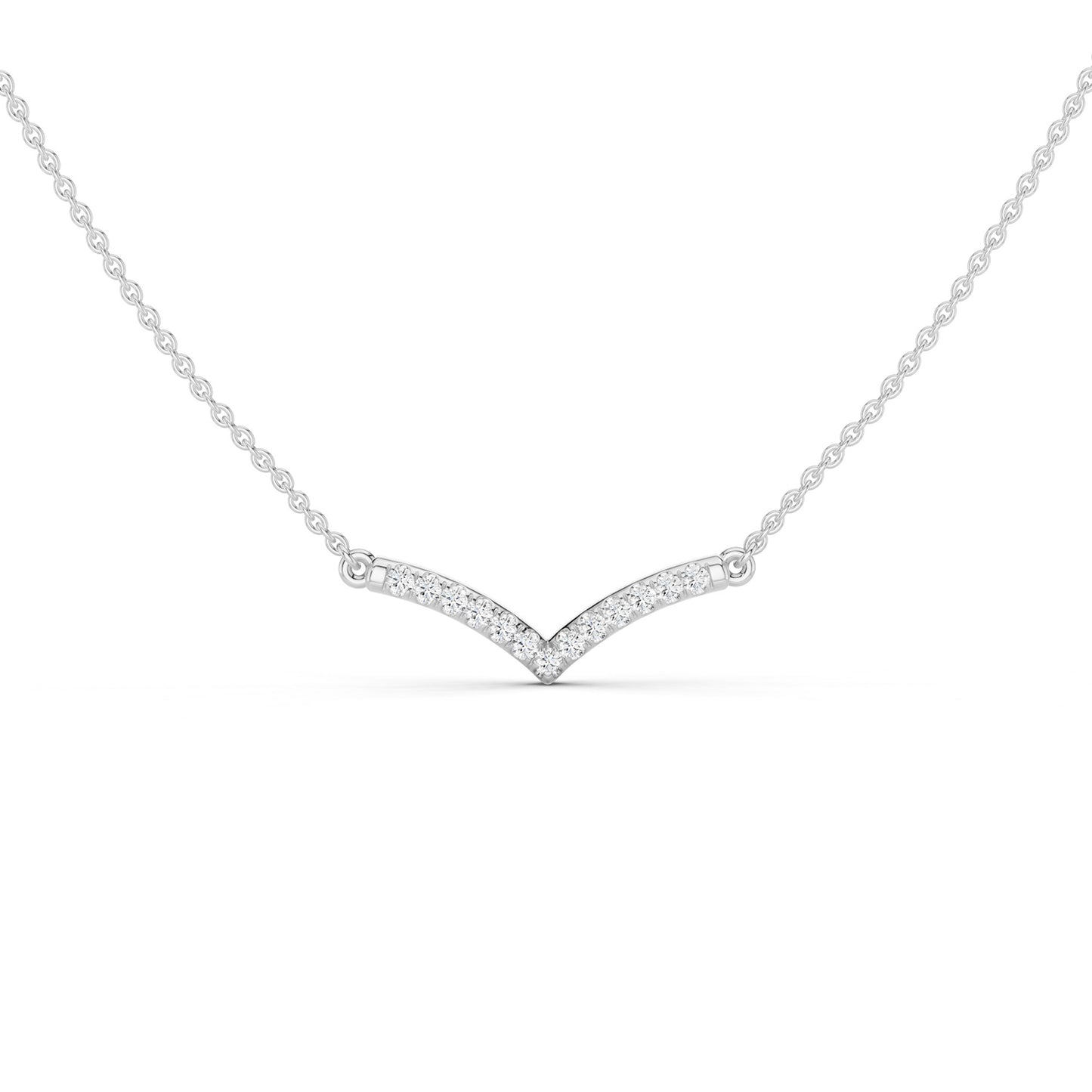 Ascending Chevron Necklace