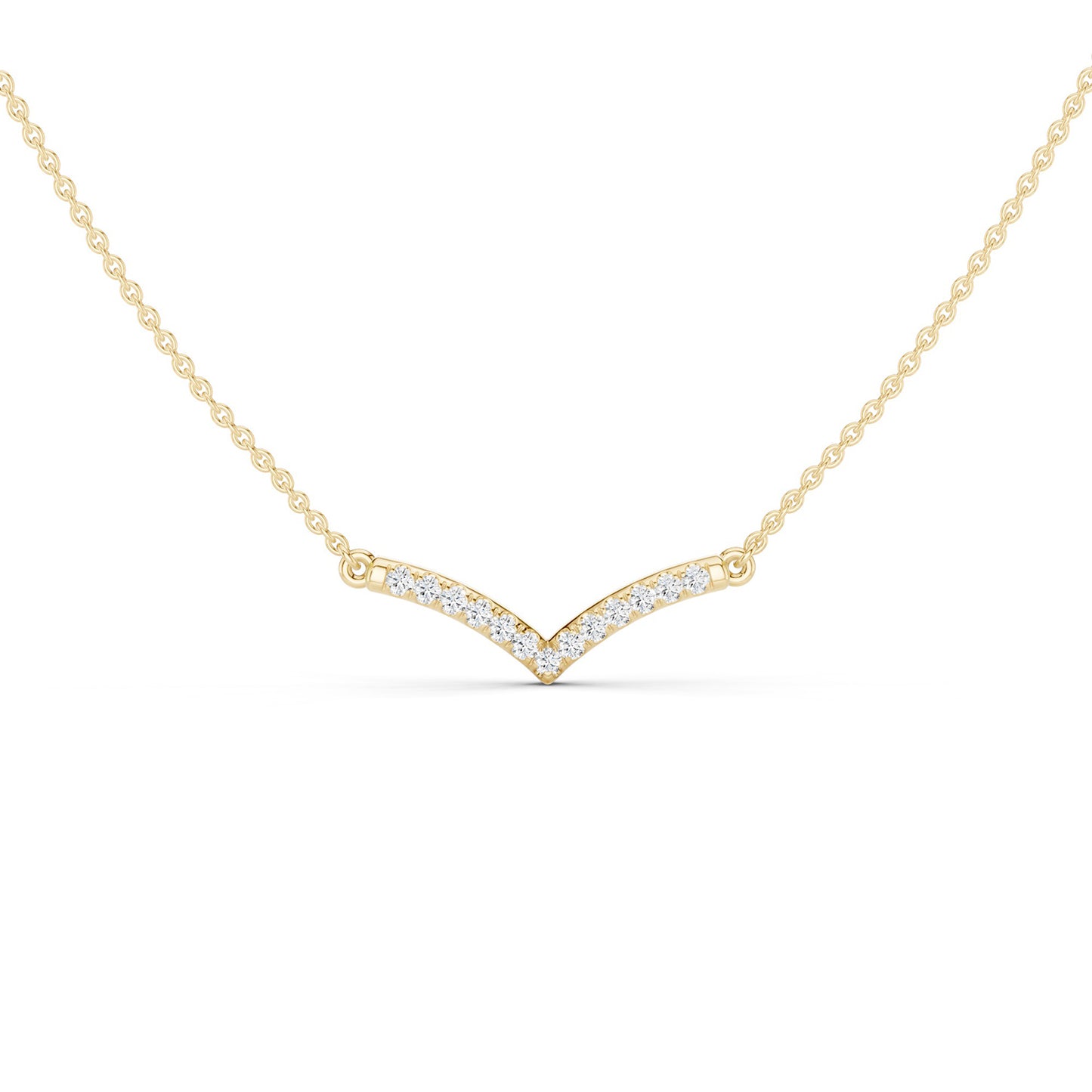 Ascending Chevron Necklace